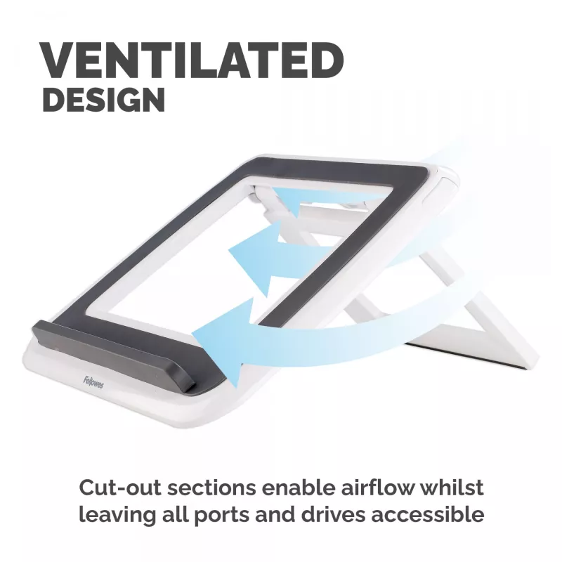 Suporte para portátil Fellowes I-Spire Quick Lift ajustável