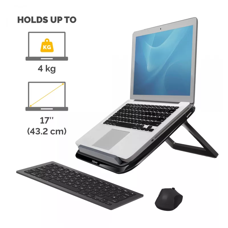 Suporte para portátil Fellowes I-Spire Quick Lift ajustável