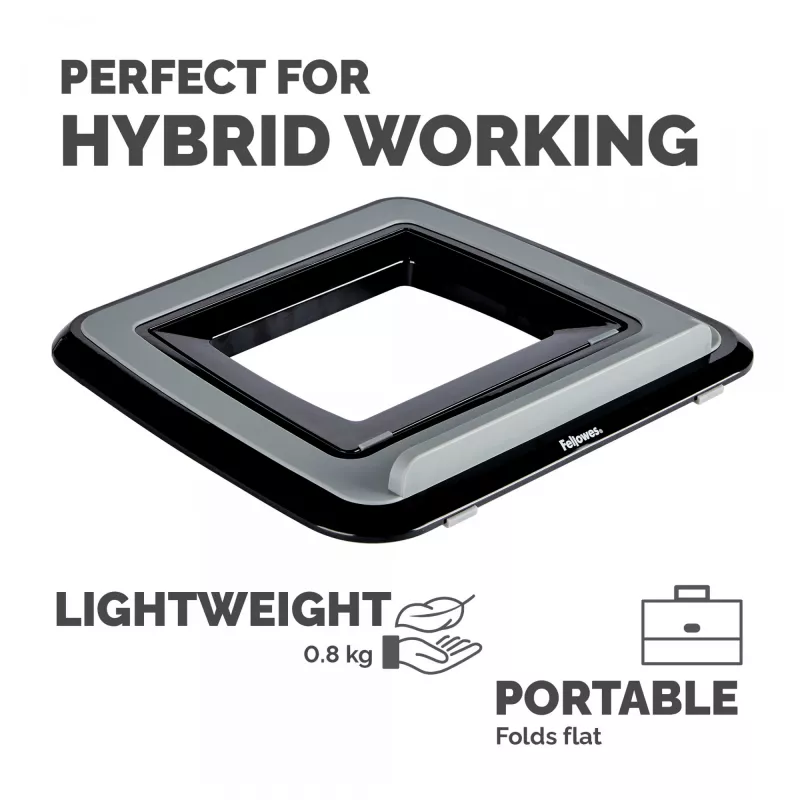 Suporte para portátil Fellowes I-Spire Quick Lift ajustável
