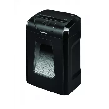Destruidora de documentos Fellowes Powershred 12C corte cruzado 22,5 cm Preto