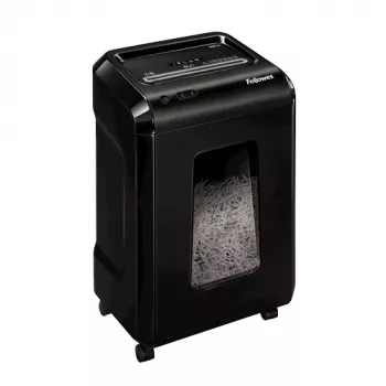 Fellowes Powershred 92Cs destruidora de papel de corte em partículas, 4 x 38 mm, P-4, preto