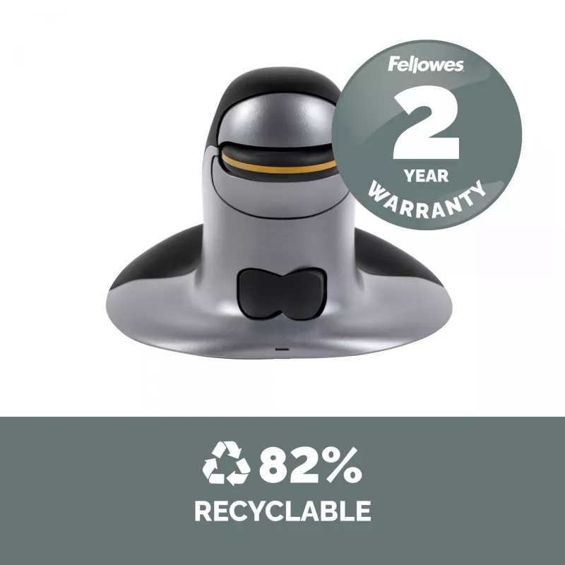 Rato Fellowes 9894701 Office ambidestro RF Wireless Laser 1200 DPI