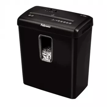 Destruidora de documentos Fellowes Powershred P-30C corte em partículas 22 cm Preto