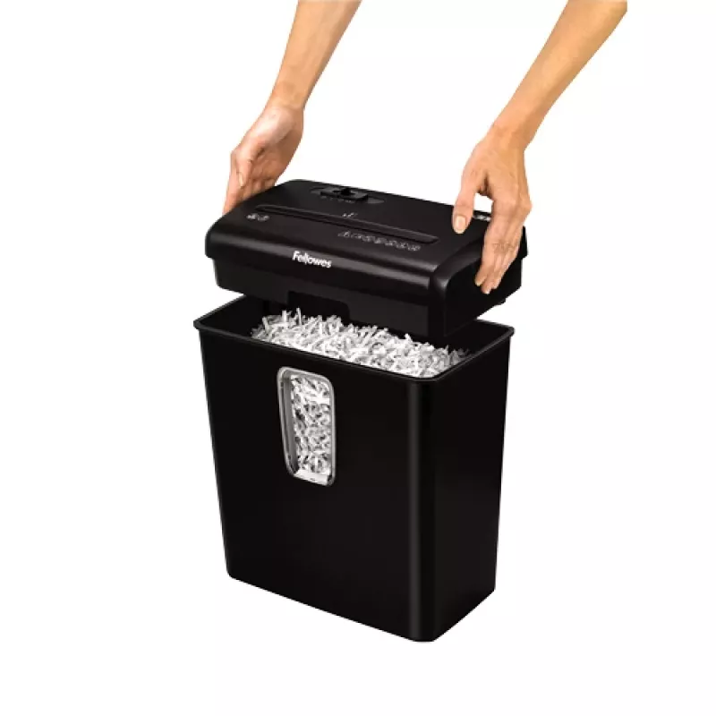 Destruidora de documentos Fellowes Powershred P-30C corte em partículas 22 cm Preto
