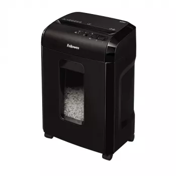 Destruidora de documentos Fellowes Powershred 10M micro-corte Preto