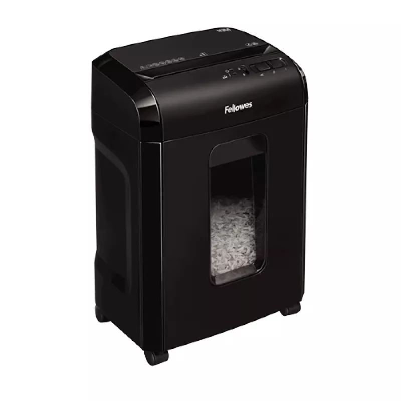 Destruidora de documentos Fellowes Powershred 10M micro-corte Preto