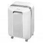 Destruidora de documentos Fellowes Powershred LX201 micro-corte branco, micro-corte, 23 cm, 2 x 12 mm, 22 L, Touch, 4 rodas