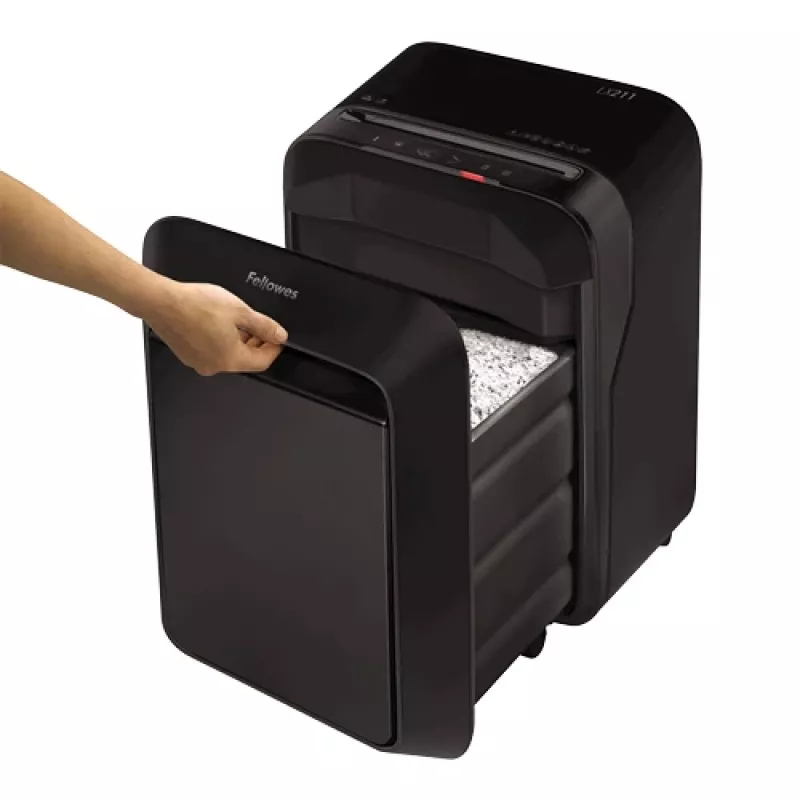 Destruidora de documentos Fellowes LX Series Powershred LX211 micro-corte Preto