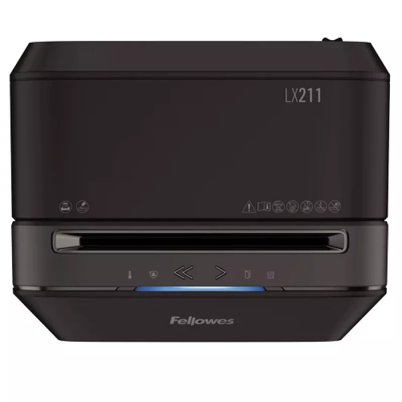 Destruidora de documentos Fellowes LX Series Powershred LX211 micro-corte Preto