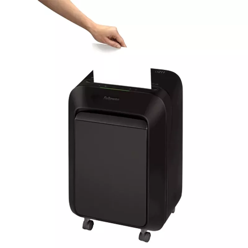 Destruidora de documentos Fellowes LX Series Powershred LX211 micro-corte Preto