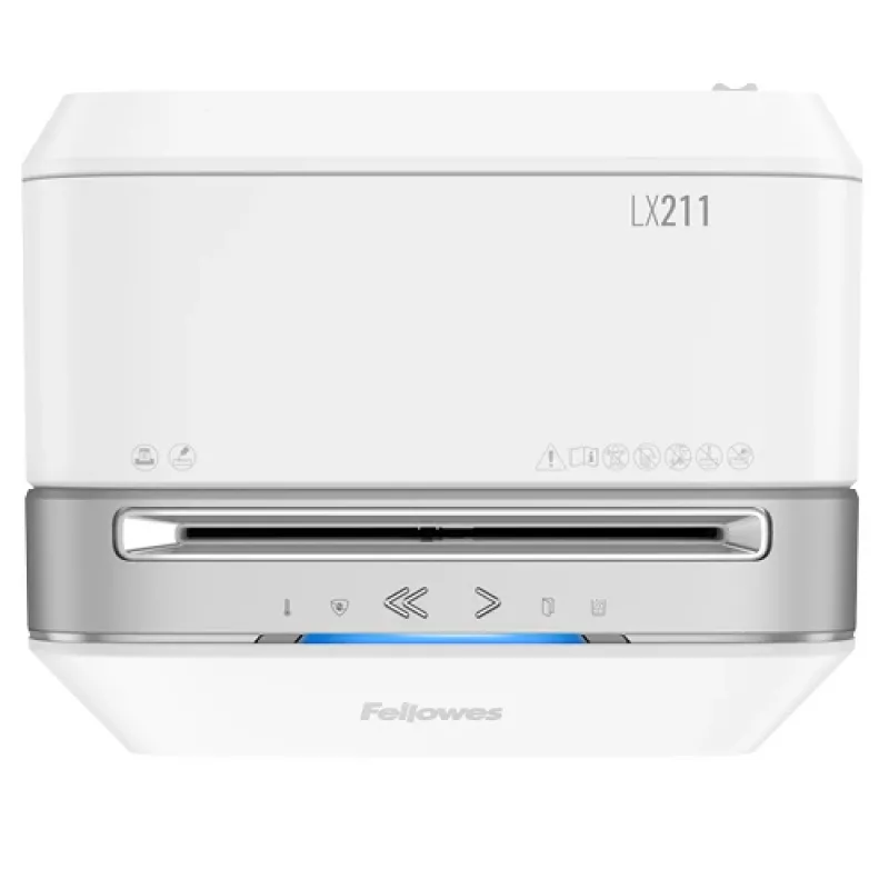 Destruidora de documentos Fellowes LX Series Powershred LX21 micro-corte Cinzento, Branco