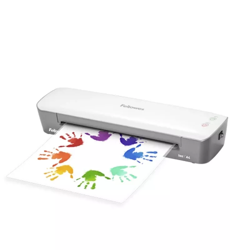 Plastificadora a quente Fellowes Ion A4 300 mm/min Cinzento, Branco