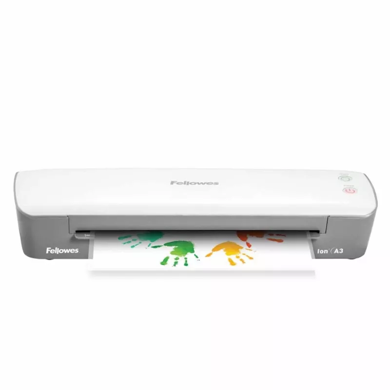 Plastificadora Fellowes Ion A3, 31,8 cm, Plastificadora a quente, 300 mm/min, 0,4 mm, A3, Branco