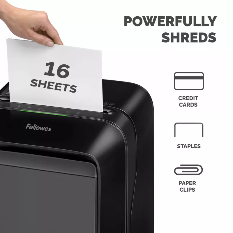 Destruidora de documentos Fellowes LX Series Powershred LX210 Preto