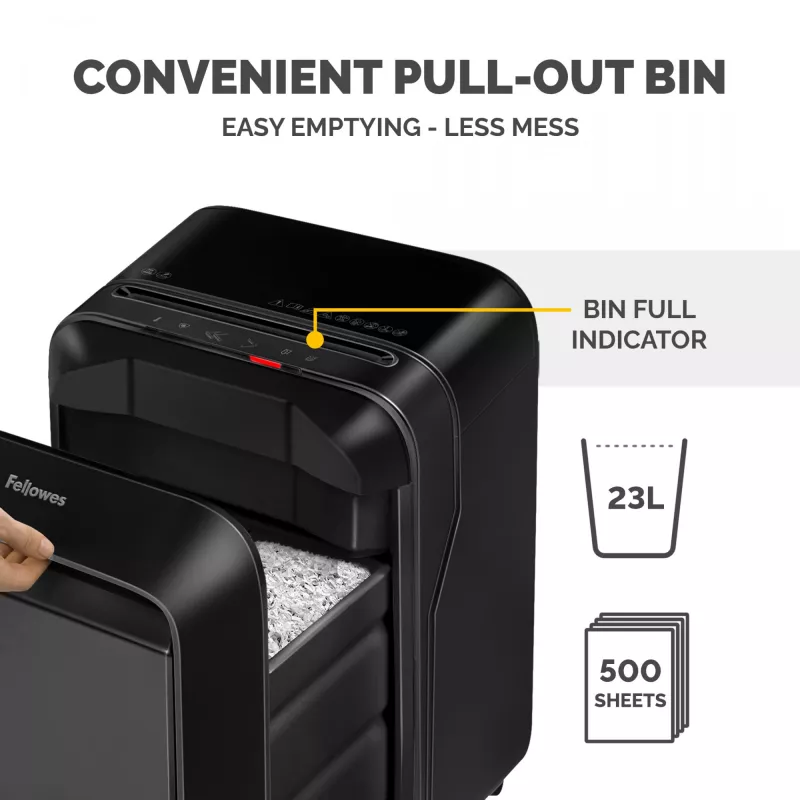 Destruidora de documentos Fellowes LX Series Powershred LX210 Preto
