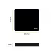 Tapete de rato Fellowes Earth Series - Preto, Preto, Cor sólida, Base antiderrapante