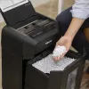 Destruidora de documentos Fellowes Automax 80M corte em partículas 22 cm Preto