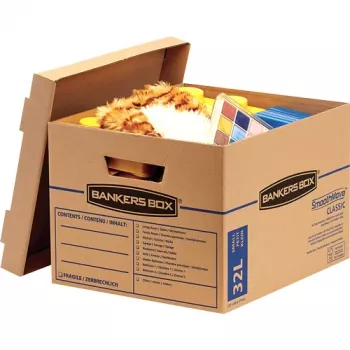 Caixa de armazenamento Fellowes 6203701 Retangular Cartão Natural