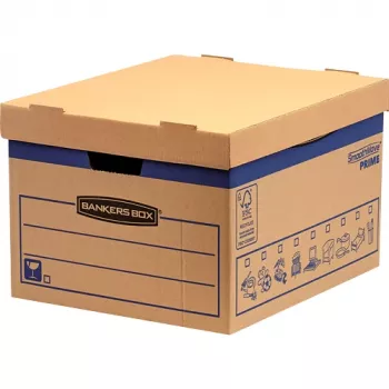 Caixa de armazenamento Fellowes 6204001 retangular cartão natural