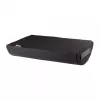 Repousa-pés Fellowes sob a secretária Breyta almofada repousa-pés, preto, poliéster, 45 cm, 30 cm, 450 mm, 300 mm
