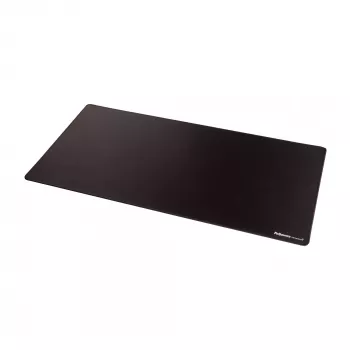 Tapete de secretária para computador Fellowes com base antiderrapante, tapete de secretária Breyta com proteção antibacteriana, preto