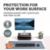 Tapete de secretária para computador Fellowes com base antiderrapante tapete de secretária Breyta com proteção antibacteriana Marine