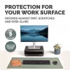 Tapete de secretária para computador Fellowes com base antiderrapante tapete de secretária Breyta com proteção antibacteriana salva