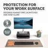 Tapete de secretária para computador Fellowes com base antiderrapante tapete de secretária Breyta com proteção antibacteriana areia