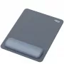 Tapete de rato Fellowes Breyta XL com apoio de pulso tapete de rato XL apoio de pulso com proteção antibacteriana tapete de rato ergonómico Marine