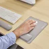 Apoio de pulso Fellowes Breyta Palm Rest com proteção antibacteriana apoio de pulso ergonómico cinzento