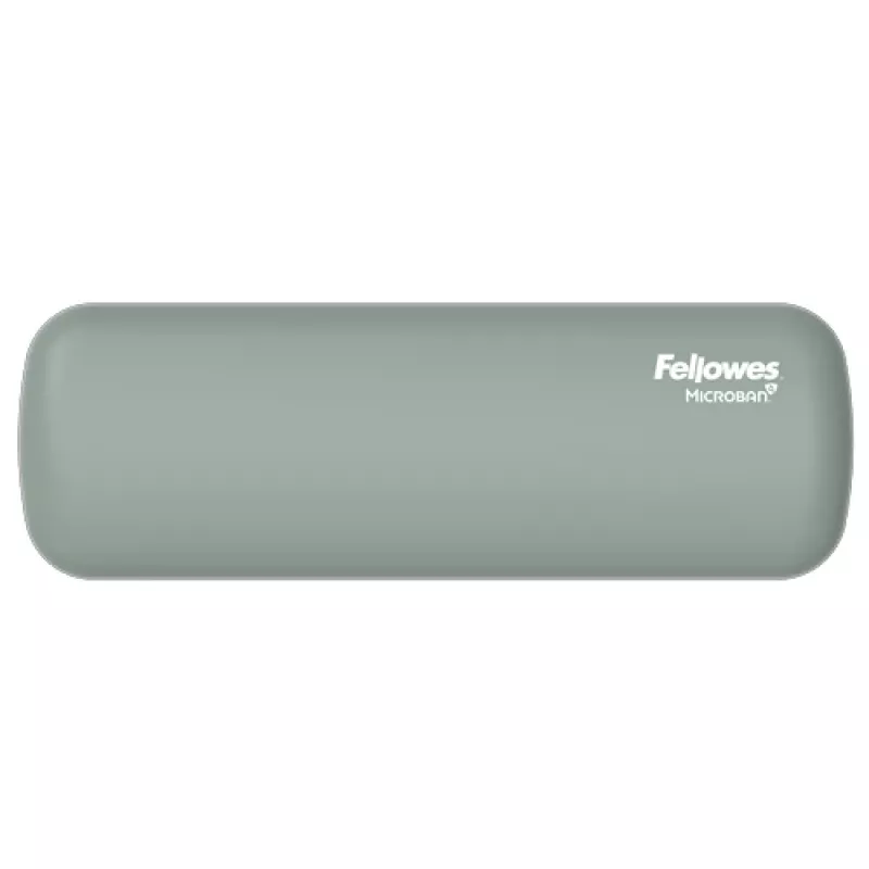 Apoio de pulso Fellowes Breyta Palm Rest com proteção antibacteriana apoio de pulso ergonómico Sage