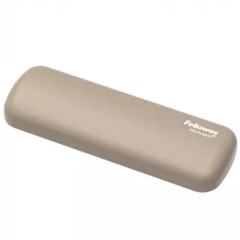 Apoio de pulso Fellowes Breyta Palm Rest com proteção antibacteriana apoio de pulso ergonómico areia