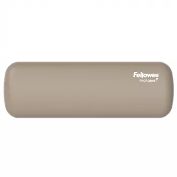 Apoio de pulso Fellowes Breyta Palm Rest com proteção antibacteriana apoio de pulso ergonómico areia