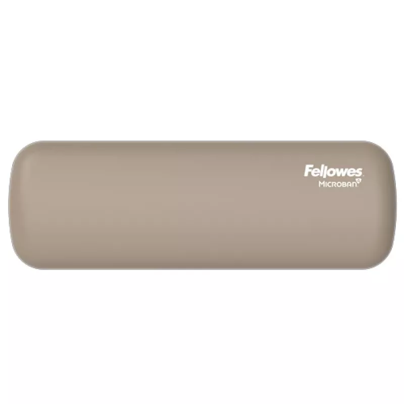 Apoio de pulso Fellowes Breyta Palm Rest com proteção antibacteriana apoio de pulso ergonómico areia