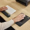 Apoio de pulso para teclado Fellowes Breyta Compact apoio de pulso para teclado com proteção antibacteriana apoio de pulso ergonómico preto