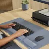 Apoio de pulso para teclado Fellowes Breyta apoio de pulso para teclado com proteção antibacteriana apoio de pulso ergonómico Marine