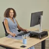 Apoio de pulso para teclado Fellowes Breyta apoio de pulso para teclado com proteção antibacteriana apoio de pulso ergonómico Marine