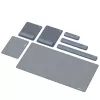 Apoio de pulso para teclado Fellowes Breyta apoio de pulso para teclado com proteção antibacteriana apoio de pulso ergonómico Marine