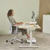 Apoio de pulso para teclado Fellowes Breyta apoio de pulso com proteção antibacteriana apoio de pulso ergonómico verde-salva