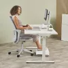 Apoio de pulso para teclado Fellowes Breyta apoio de pulso para teclado com proteção antibacteriana apoio de pulso ergonómico areia