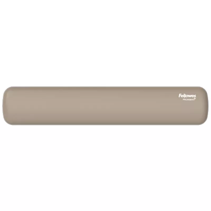 Apoio de pulso para teclado Fellowes Breyta Compact apoio de pulso para teclado com proteção antibacteriana apoio de pulso ergonómico areia
