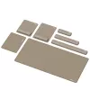Apoio de pulso para teclado Fellowes Breyta Compact apoio de pulso para teclado com proteção antibacteriana apoio de pulso ergonómico areia