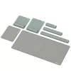 Apoio de pulso para teclado Fellowes Breyta Compact apoio de pulso para teclado com proteção antibacteriana apoio de pulso ergonómico salva