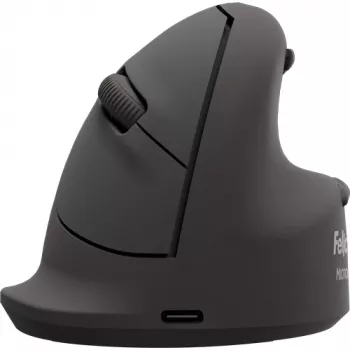 Rato vertical sem fios Fellowes Breyta Plus+ rato vertical ergonómico para esquerdinos com proteção antibacteriana, grande
