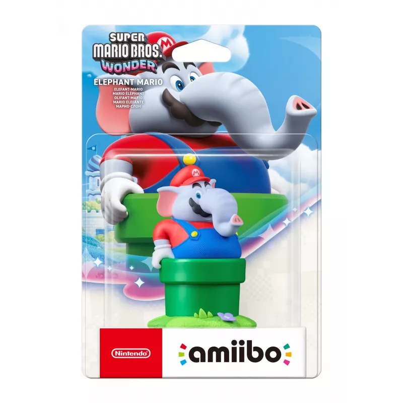 Nintendo Amiibo Mario Elefante figura interativa