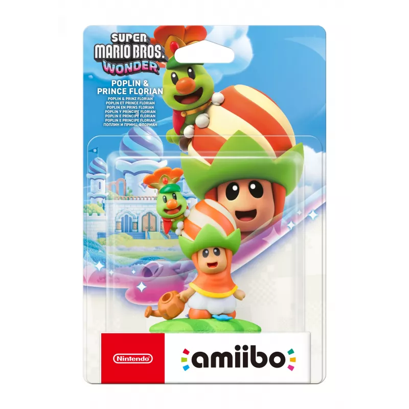 Nintendo Amiibo Poplin & Prince Florian figura interativa de gaming
