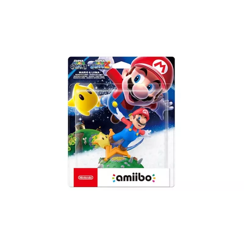 Nintendo amiibo Mario et Luma figura interativa