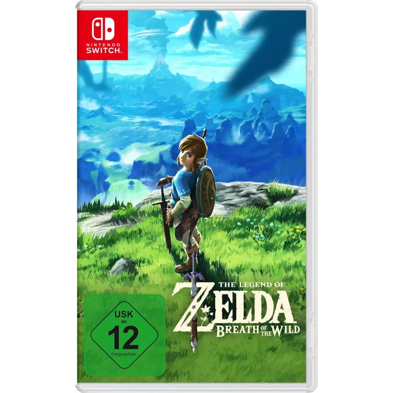 Nintendo The Legend of Zelda: Breath of the Wild Standard alemão, inglês, italiano Nintendo Switch
