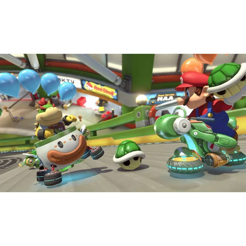 Nintendo Mario Kart 8 Deluxe Standard alemão, inglês, francês, italiano, japonês, neerlandês, português, russo Nintendo Switch