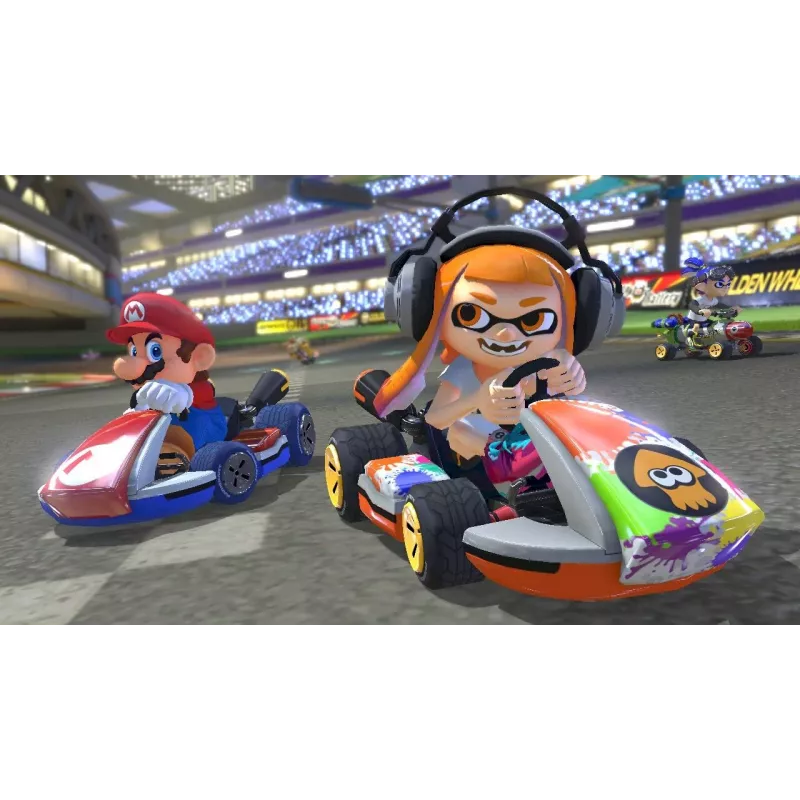 Nintendo Mario Kart 8 Deluxe Standard alemão, inglês, francês, italiano, japonês, neerlandês, português, russo Nintendo Switch